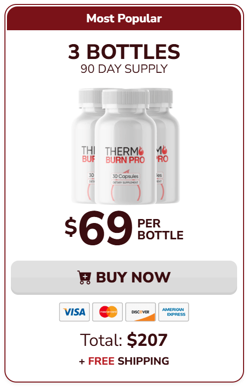 thermoburn pro 3 bottles price